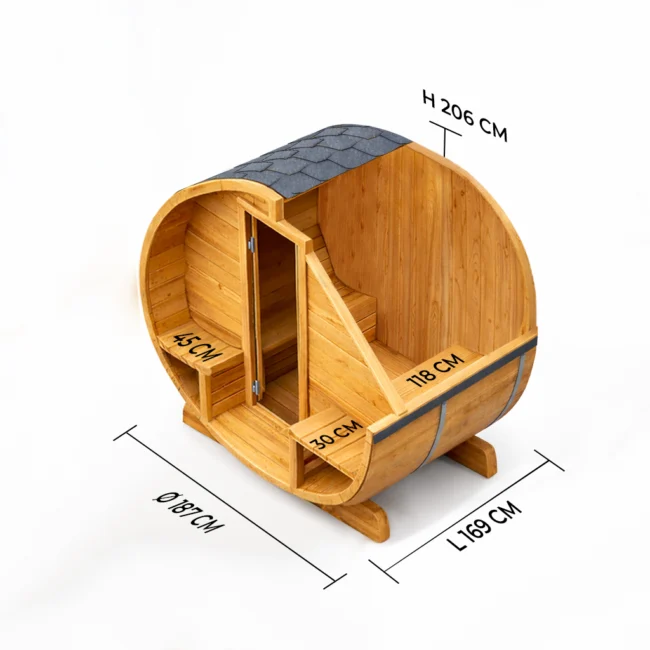Une autre vision de Barrelsauna TR170