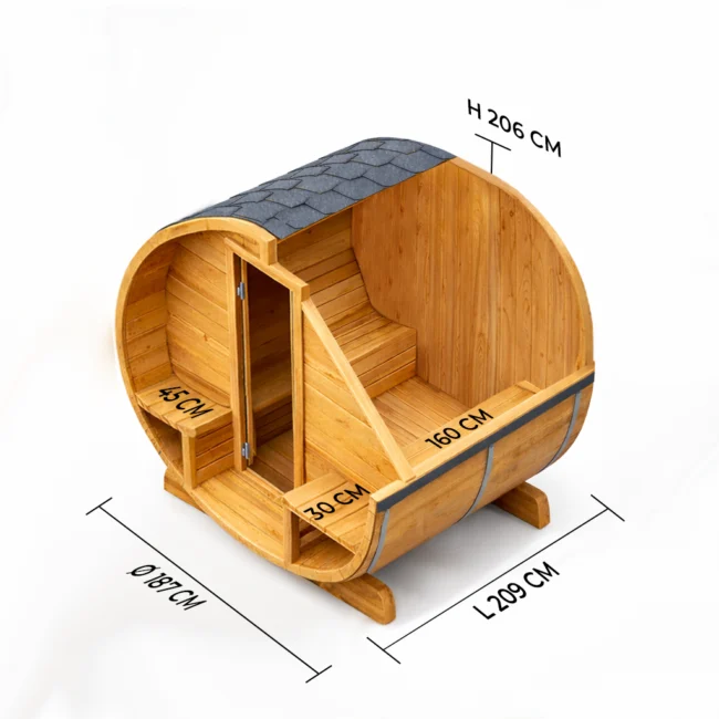 Une autre vision de Barrelsauna TR210