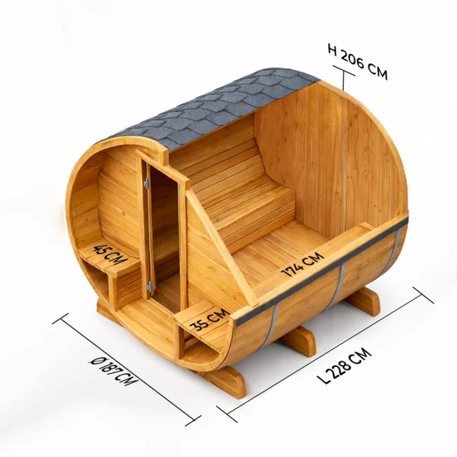 Une autre vision de Barrelsauna TR230