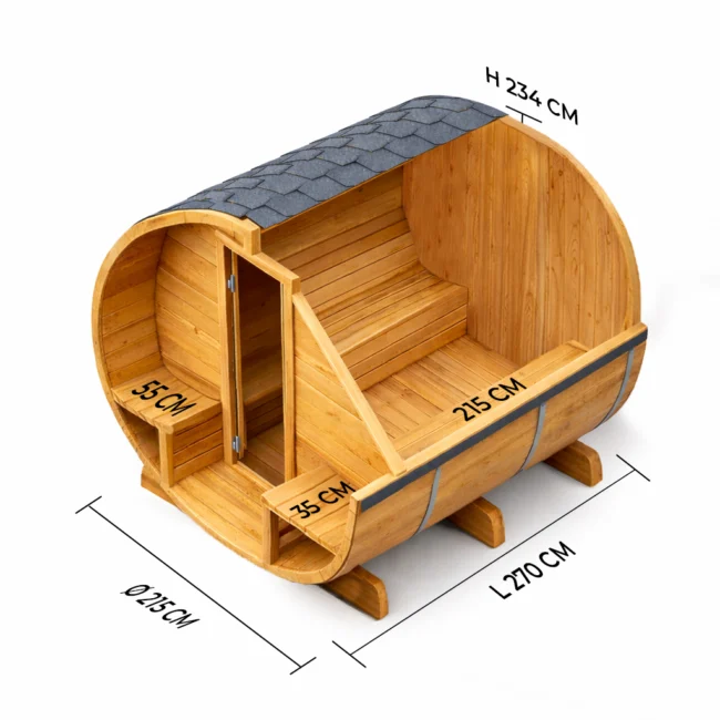 Une autre vision de Barrelsauna TR270