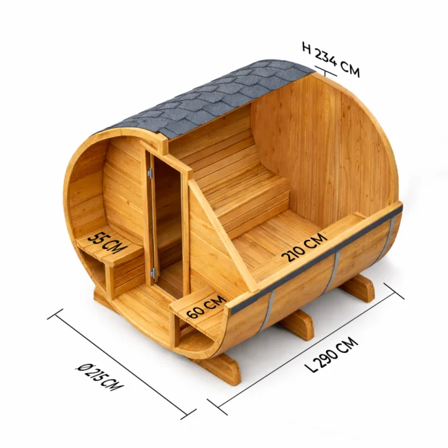 Une autre vision de Barrelsauna TR300