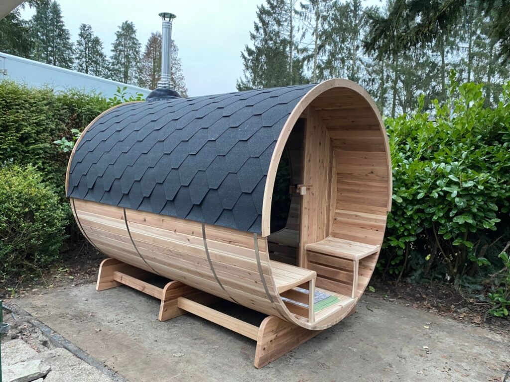barrelsauna kachel