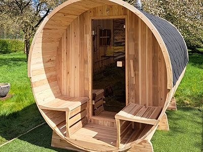 Porte de sauna baril Sunspa Benelux