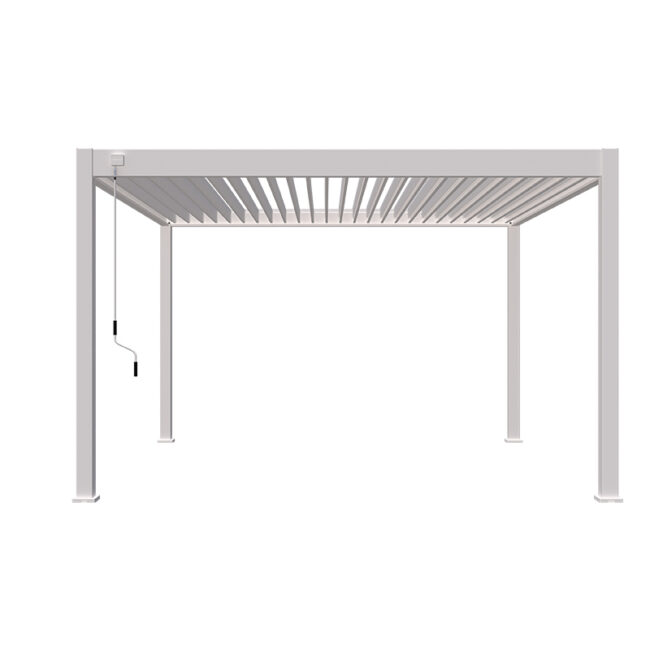 Une autre vision de Horizon overkapping 400 x 400 cm - Wit