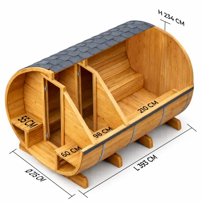 Une autre vision de Barrelsauna TR400