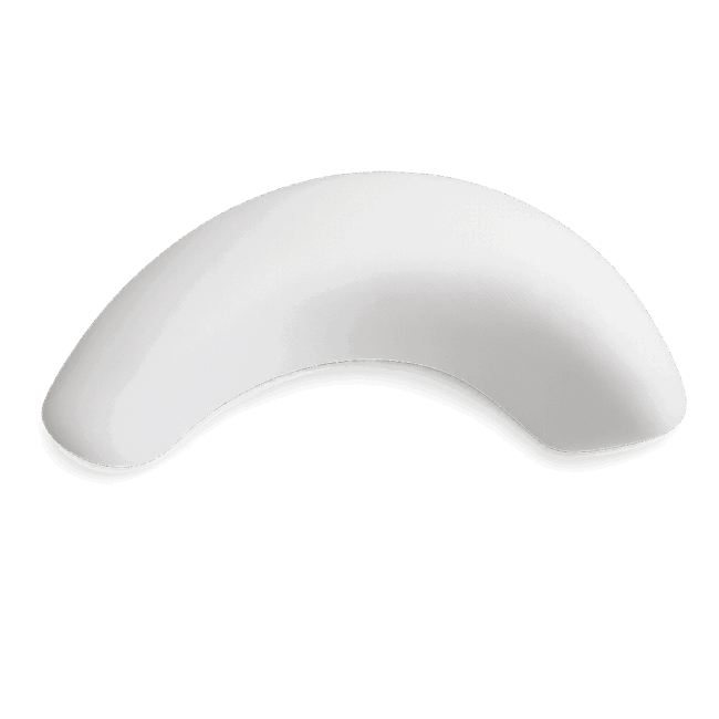 Oreiller de jacuzzi - Forme U - EVA Blanc