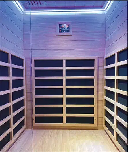 Une autre vision de Funda Mahogany 1 persoons infrarood sauna