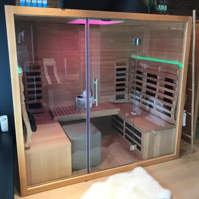 Une autre vision de Sumum Quatro 4 persoons Infrarood Sauna